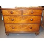 A Victorian Mahogany Chest Of Drawers