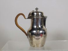 An Antique French Silver Coffee Pot 14cm High