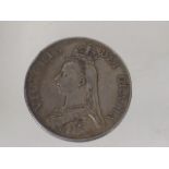 A Victorian Silver Florin