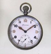 A Helvetia Military Issue Pocket Watch