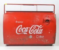 A Vintage Coca-Cola Cooler