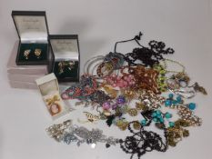 A Quantity Of Late 20thC. Costume Jewellery