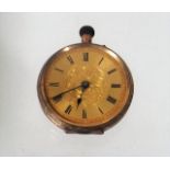 A Ladies 14ct Gold Pocket Watch