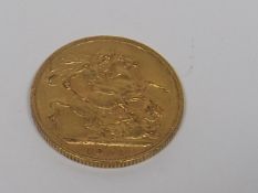 An 1893 Full Gold Sovereign