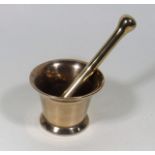 A Georgian Bronze Mortar & Pestle