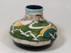 A Moorcroft Pottery Limited Edition White Cliffs O