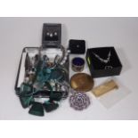 A Small Quantity Of Costume Jewellery & Other Item
