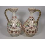 A Pair Of 19thC. Fischer Emile Hungarian Reticulat