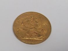 A 1912 Full Gold Sovereign