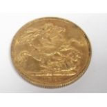 An 1887 Full Gold Sovereign
