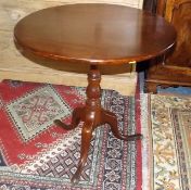 A Victorian Mahogany Pedestal Table