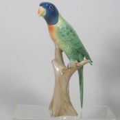 A Royal Dux Model Of Porcelain Parrot Type Bird 29