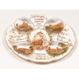 Queen Victoria Diamond Jubilee Plate 24cm Wide