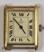 An 18ct Gold Richards Zeger Gents Watch Lacking St