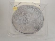 A Lion Dahler 1617, With COA As Recovered From The