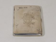 A Small Silver Cigarette Case, Formerly The Proper