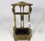 A Victorian Brass Stick Stand Salesman Sampler 28c