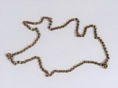 A Victorian 9ct Gold Necklace