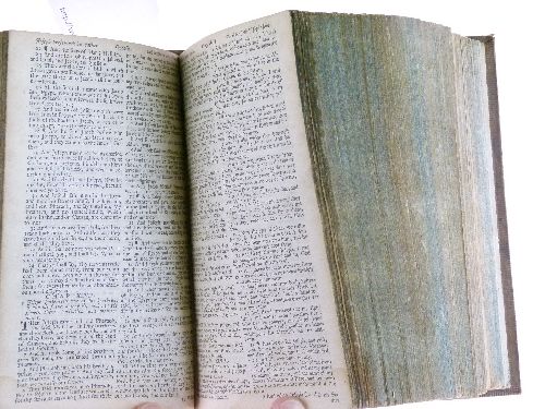 Books - Early 18th Century English Bible printed by John Baskett, 1725, bound with The Book Of - Image 5 of 9