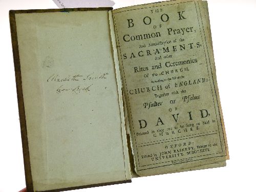 Books - Early 18th Century English Bible printed by John Baskett, 1725, bound with The Book Of - Image 7 of 9