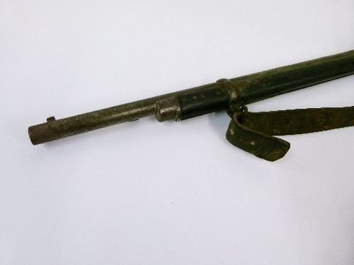 .577 two band Snider rifle, round barrel 75cm, with bayonet bar attached, tangent rear sight, barrel - Image 5 of 8