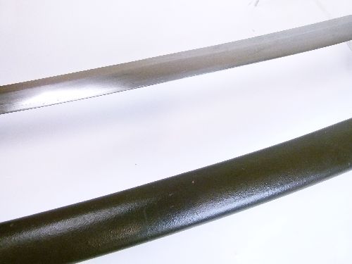 Japanese officers style Katana, the grip with shark skin covering and braid binding, standard - Image 2 of 9