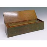 19th Century Swiss mahogany and simulated rosewood cased key wind musical box,