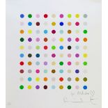 Damien Hirst (b.1965) - Signed limited edition print - Spots, No.106/500, signed and with dedication