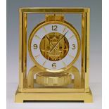 Jaeger-Le Coultre Atmos clock, caliber 526-5, serial number 544062, 22.5cm high Condition: We do not