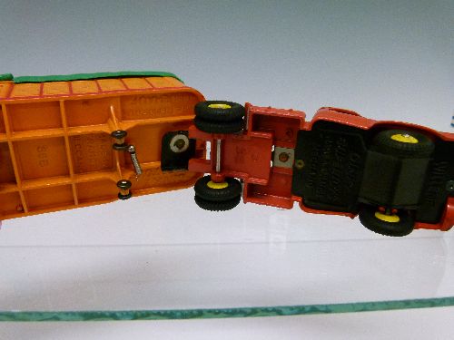 Toys - French Dinky die-cast - Willeme Tractor With Covered Semi Trailer (36b), boxed Condition: - Image 13 of 13