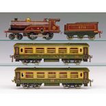 Model Railway - Hornby 0 gauge No. 2 Pullman Set comprising: Loco and tender No.2711 in L.M.S.