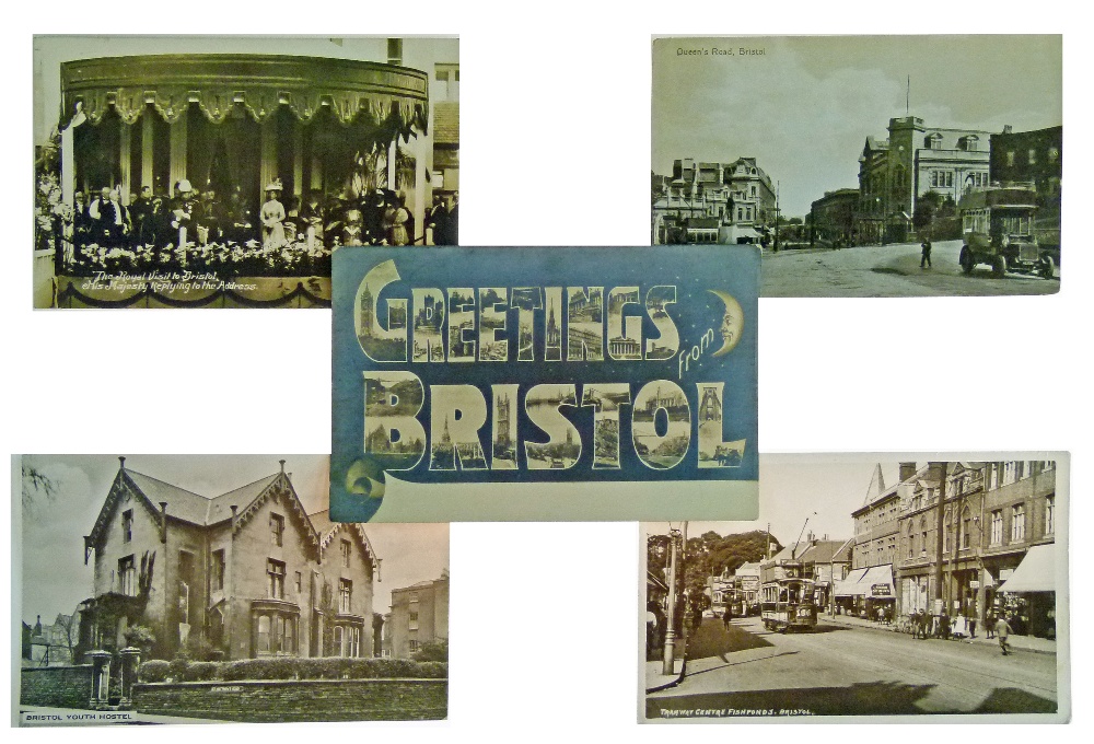 Postcards - Bristol and Its Environs - A collection of 300 topographic and other cards Condition: