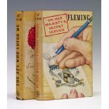Books - Ian Fleming - On Her Majesty's Secret Service, published by Jonathan Cape, first edition