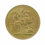 Gold Coins - George V sovereign 1912 Condition: Please TELEPHONE department if you require further