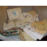 QUANTITY OF DECORATIVE LINENS [£15- £30]