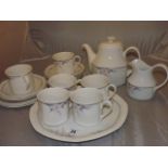 MODERN DOULTON TEA SET "NIMBUS" 21 pce EST [ £15- £30]