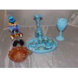 MURANO GLASS CLOWN & OTHER GLASSWARE EST [£10- £ 20]