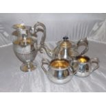 SELECTION OF SILVER PLATED TEA WARE [£10- £20]