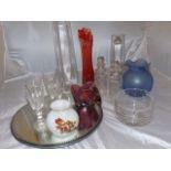 SELECTION OF GLASSWARE EST [£5- £10]