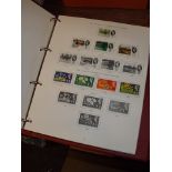 STAMP ALBUM MOSTLY BRITISH INC PENNY BLACK 1840 & 29 PENNY REDS WITH PLATE NUMBERS EST [£100-£150]]