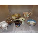 COLLECTION OF 7 CHINA ITEMS POTS ETC EST [£15-£30]