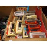 BOX LOT OF BOXED DIECAST MODEL VEHICLES EST [£15-£25]