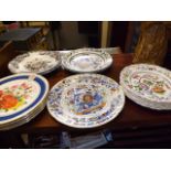 SELECTION OF PLATES DAVENPORT,COPELAND SPODE ROYAL WORCESTER EST [£15-£30]