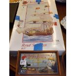 AIRFIX MODEL SHIP AND BUILD A SHIP IN BOTTLE KIT EST[£15-£30]