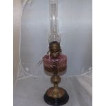 VICTORIAN OIL LAMP INCOMPLETE EST [£20- £40]