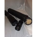 OPTOMAX CAMERA LENS f=500mm & PROMURA 135MM EST [£30- £50]