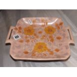 BESWICK CAKE PLATE PINK & ORANGE DECORATION EST [£15- £30]