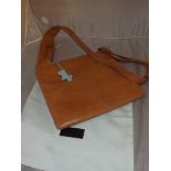 RADLEY LARGE TAN LEATHER POUCH SHOULDER CROSS OVER BAG EST[£30-£60]