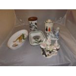 LLADRO FIGURE PORTMIERON & OTHER ITEMS OF CHINA EST [£ 15- £25]