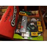 BOX LOT OF DIE CAST MODELS, MATCHBOX & OTHERS EST [£10- £25]